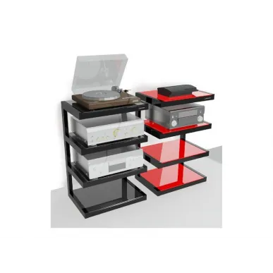 Hi-Fi стойка NorStone Esse Hifi Blk sat/Red
